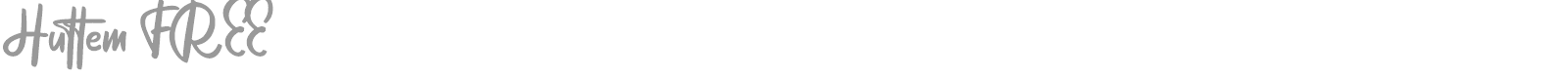 Huttem font preview